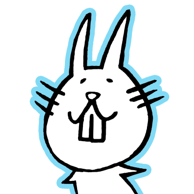 マエバというウサギみたいないきものをアイコンにしています